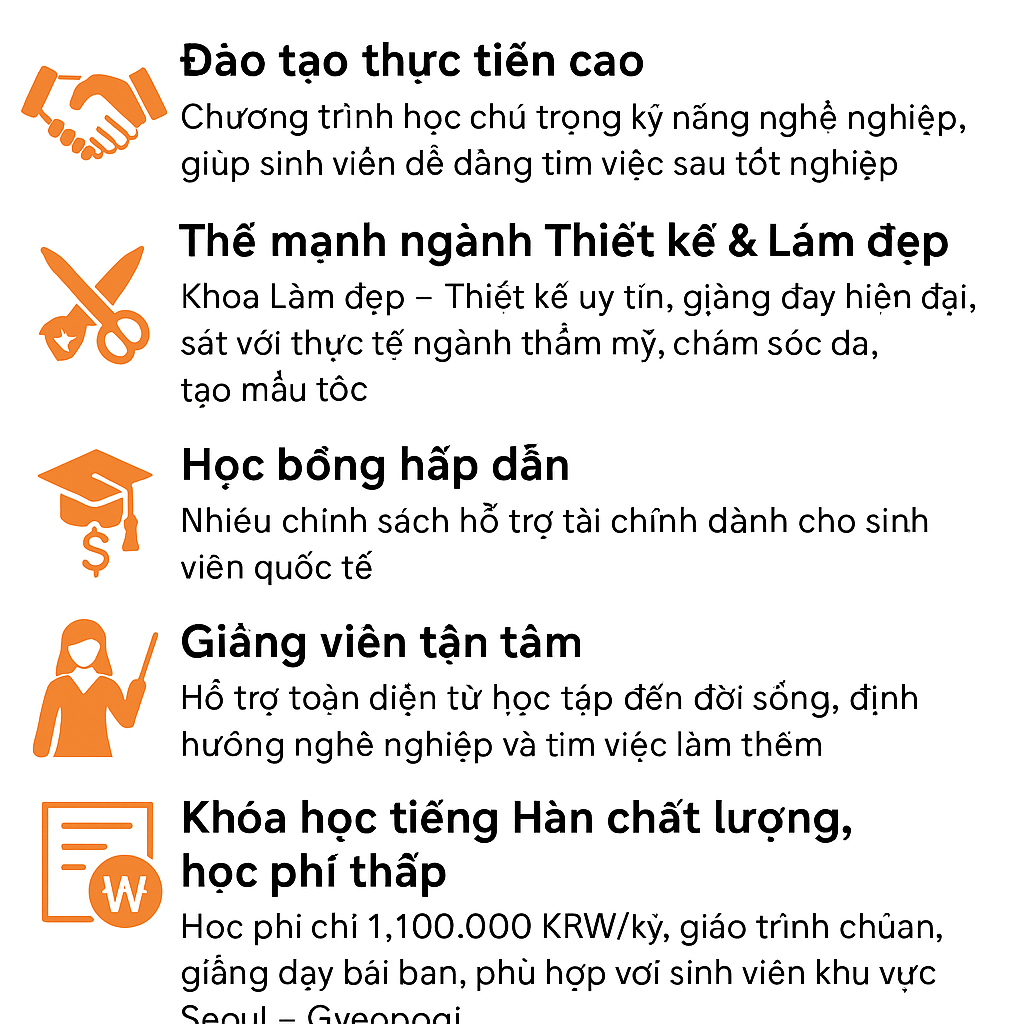 Điểm nổi bật về trường