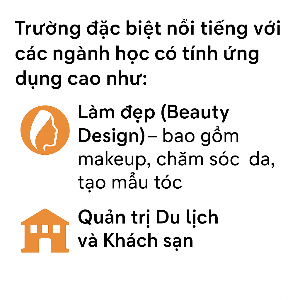 Ngành học có tính ứng dụng cao